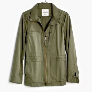 Madewell Green Utility Jacket - M